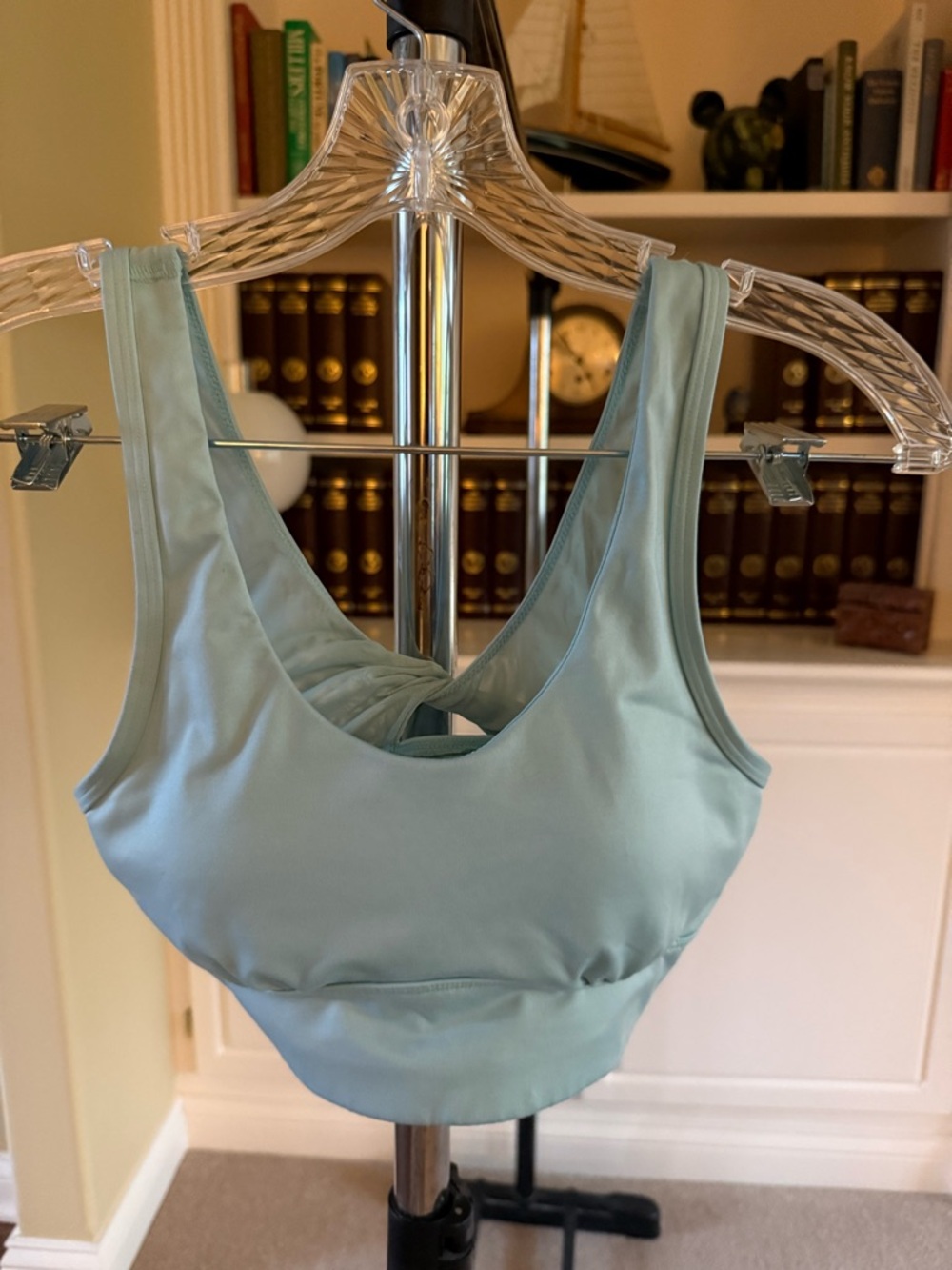 AVIA light blue sports bra